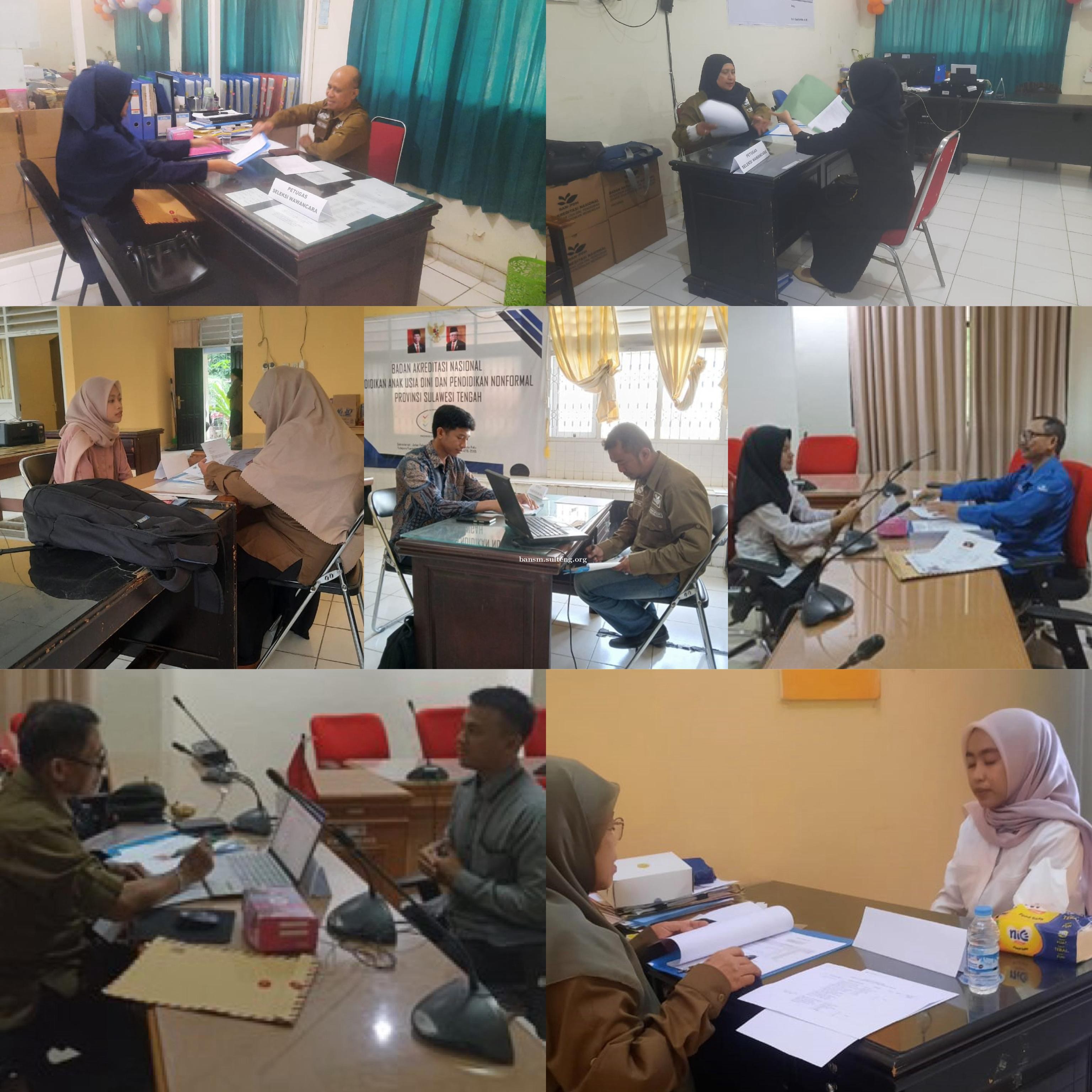 PROSES SELEKSI WAWANCARA TAHAP I REKRUTMEN STAF SEKRETARIAT