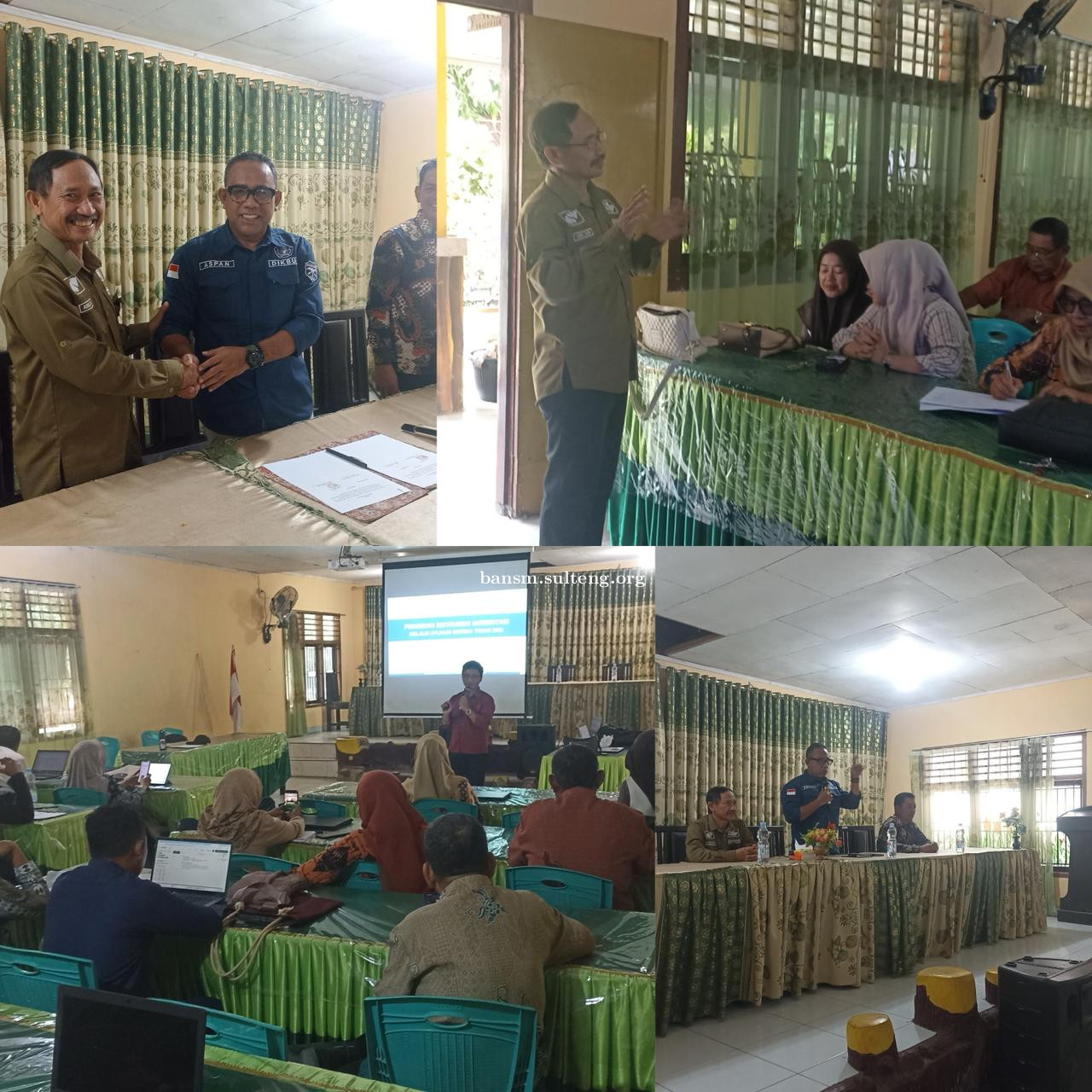 SOSIALISASI DAN KEMITRAAN AKREDITASI DENGAN DINAS PENDIDIKAN KABUPATEN TOJO UNA-UNA