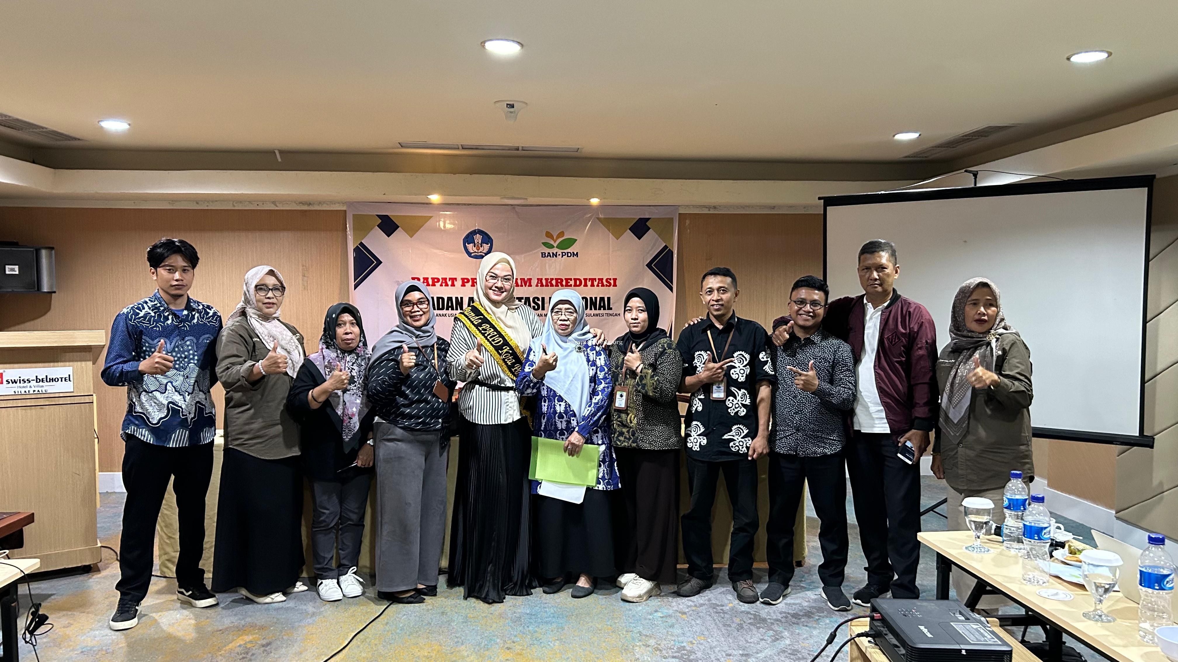 RAPAT PROGRAM AKREDITASI, BAN-PDM SULTENG TAHUN 2024